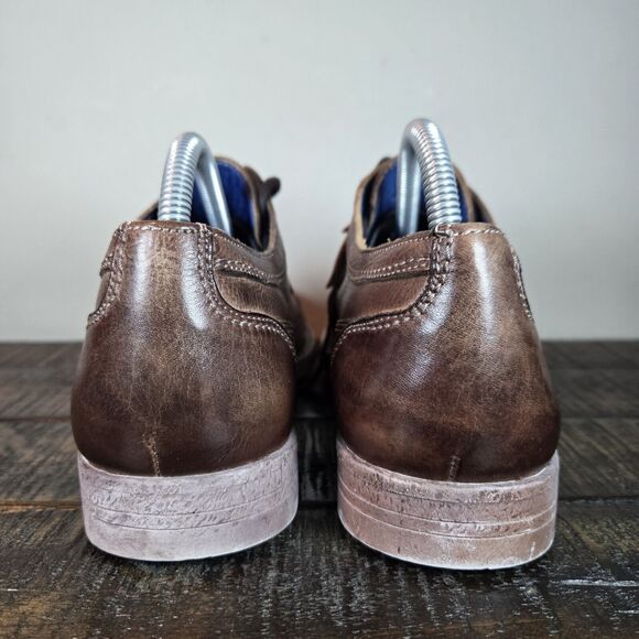 NEW Bed Stu Sandro Wingtip Mens Size 8.5 Oxford Rustic Leather Distressed Shoes - Picture 4 of 11